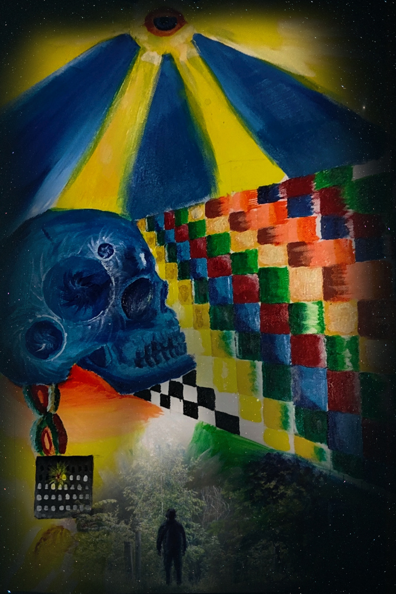 "Я не доверяю тому ,что вижу во вне. Но этот мир заставляет меня поверить в иллюзию , потому что этот мир и есть иллюзия".