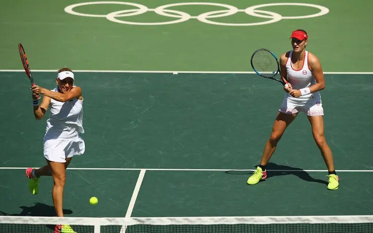    Елена Веснина и Екатерина Макарова / Источник фото: Getty Images