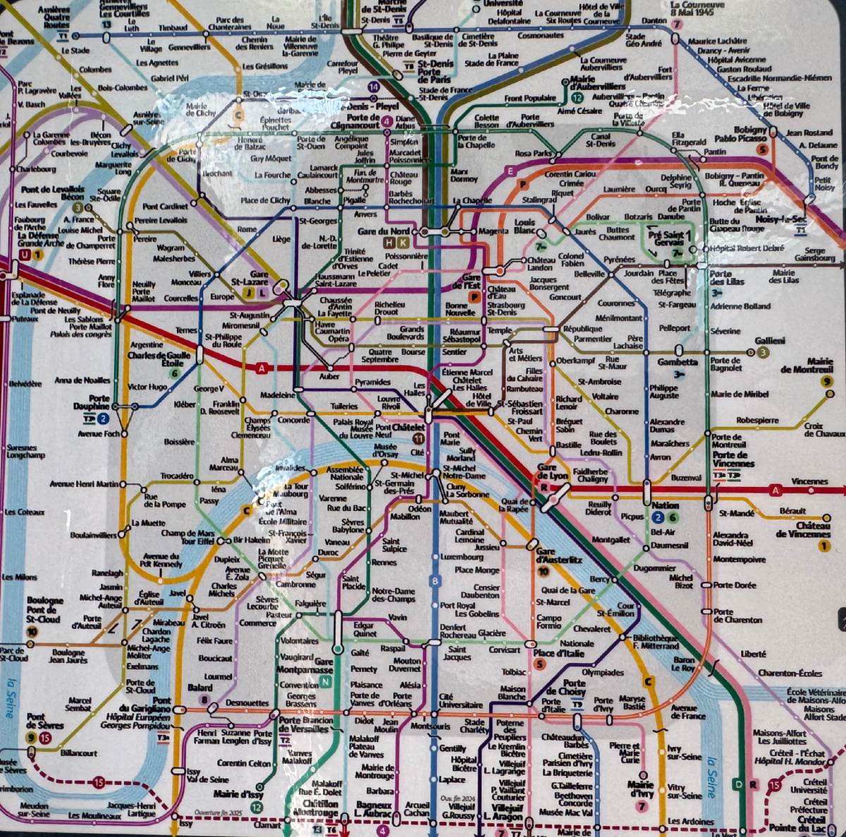 Метро Парижа