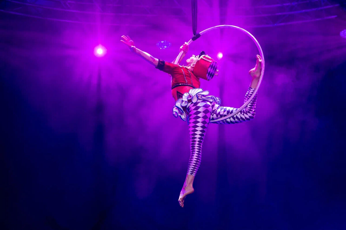 Воздушная гимнастка Наталья Бойкова