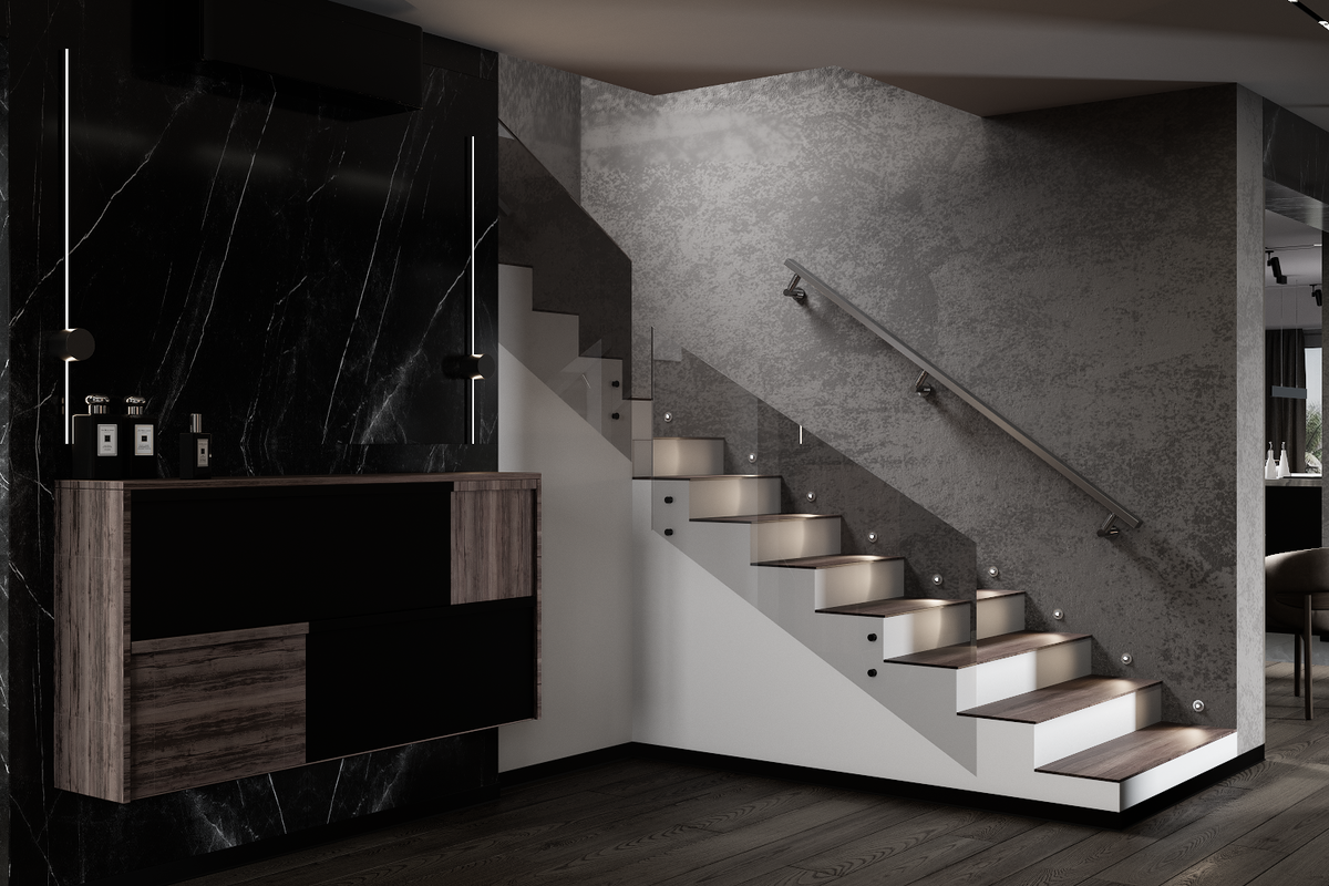 Дизайн интерьера загородного дома в 2025 году. Как создать уют и стиль на большой площади: планировка, материалы, свет, атмосфера