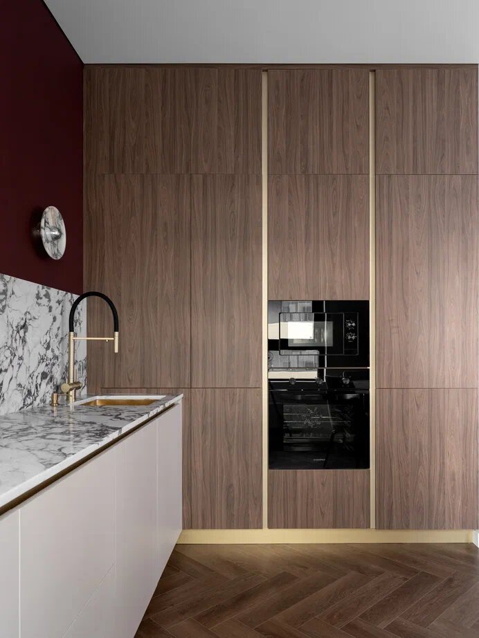 Кухонный гарнитур за 250 000 р из нашего проекта в ЖК Форивер