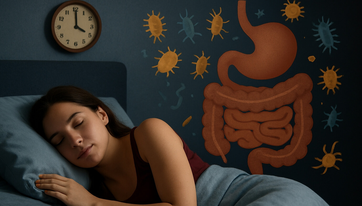   Бактерии кишечника влияют на сон человека