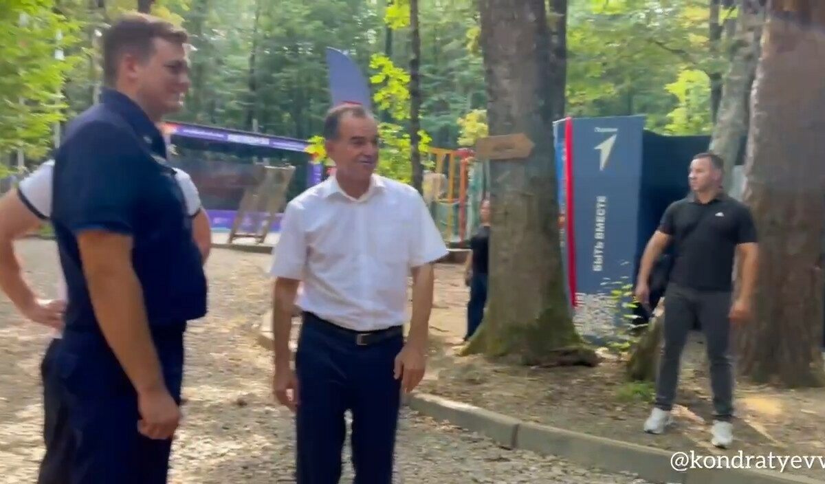    Скриншот видео t.me/kondratyevvi