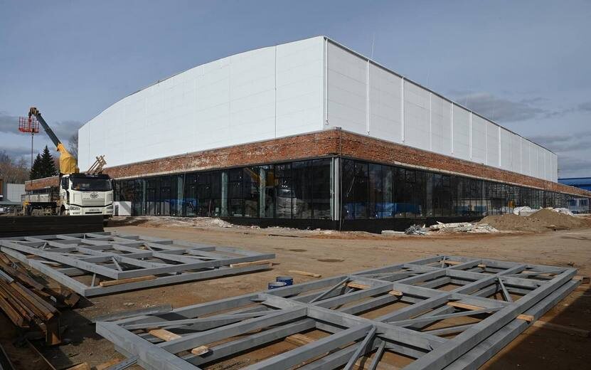    Первые игры в обновленном ЛД «Ижсталь» могут провести в марте 2026 года