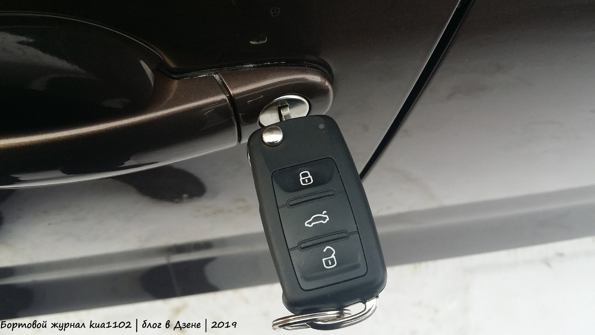 Вот такой ключ был у меня в Поло. Автор фотографии kua1102