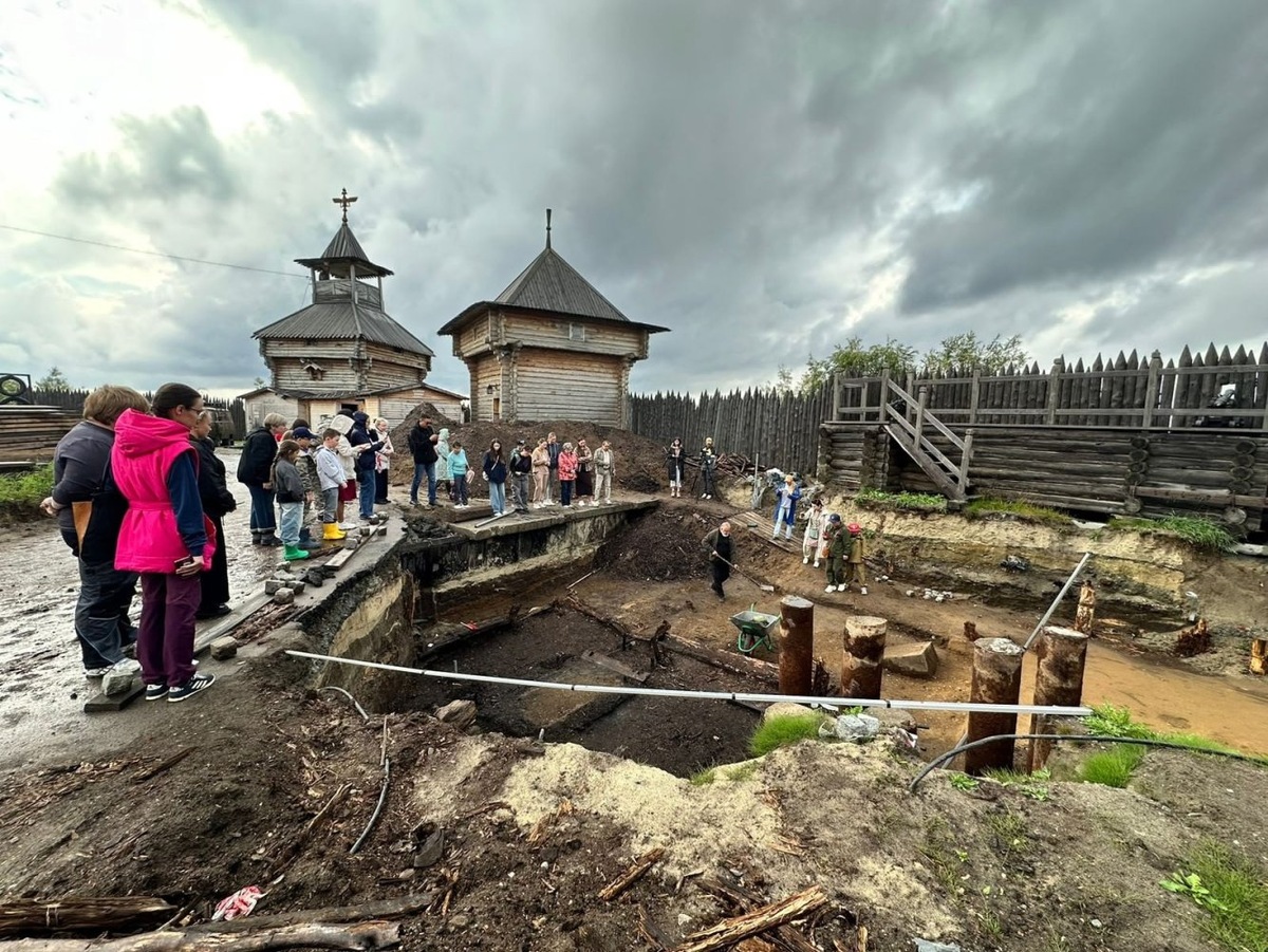    Сургутские археологи завершают полевой сезон в Обдорском остроге Салехарда с потрясающими результатами