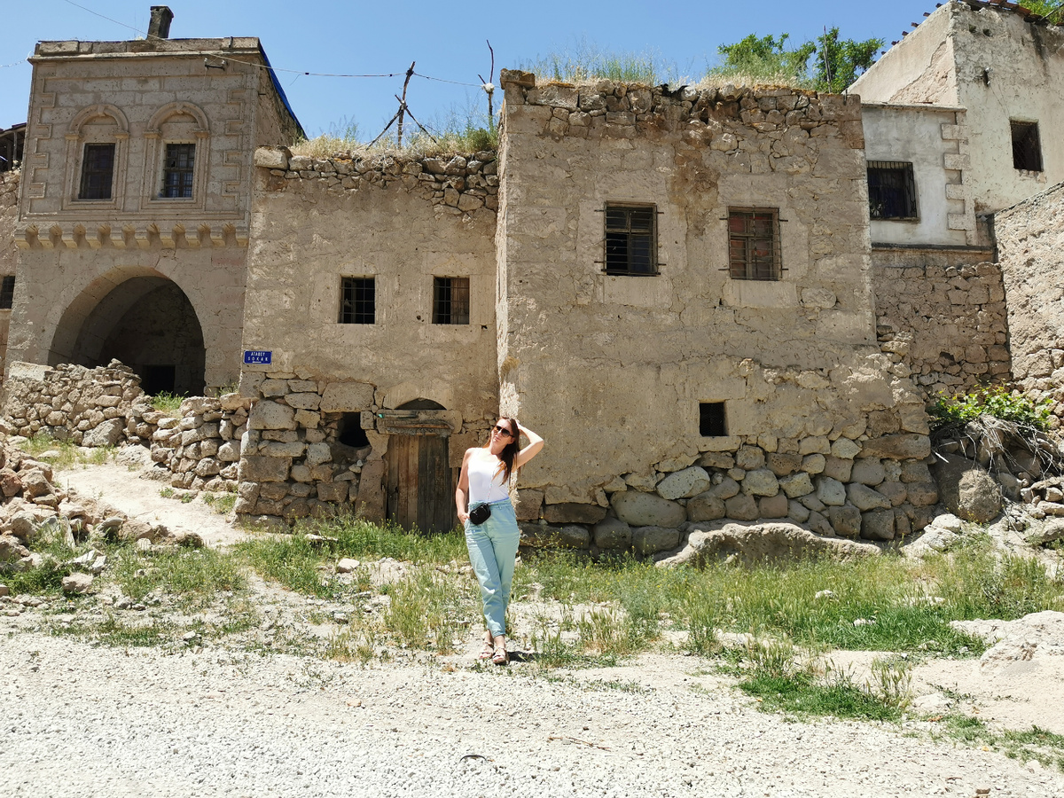 Заброшенная деревня в Турции