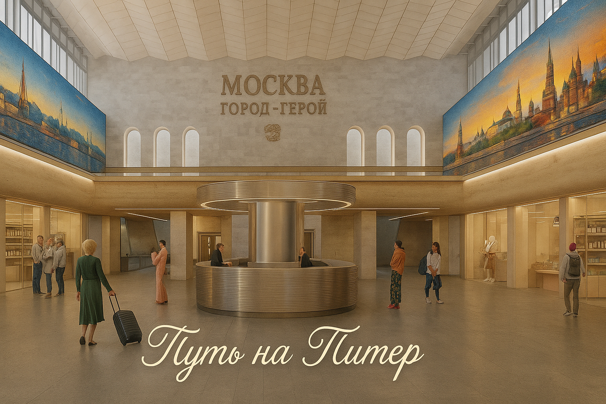 Художественный нейро-арт коллаж