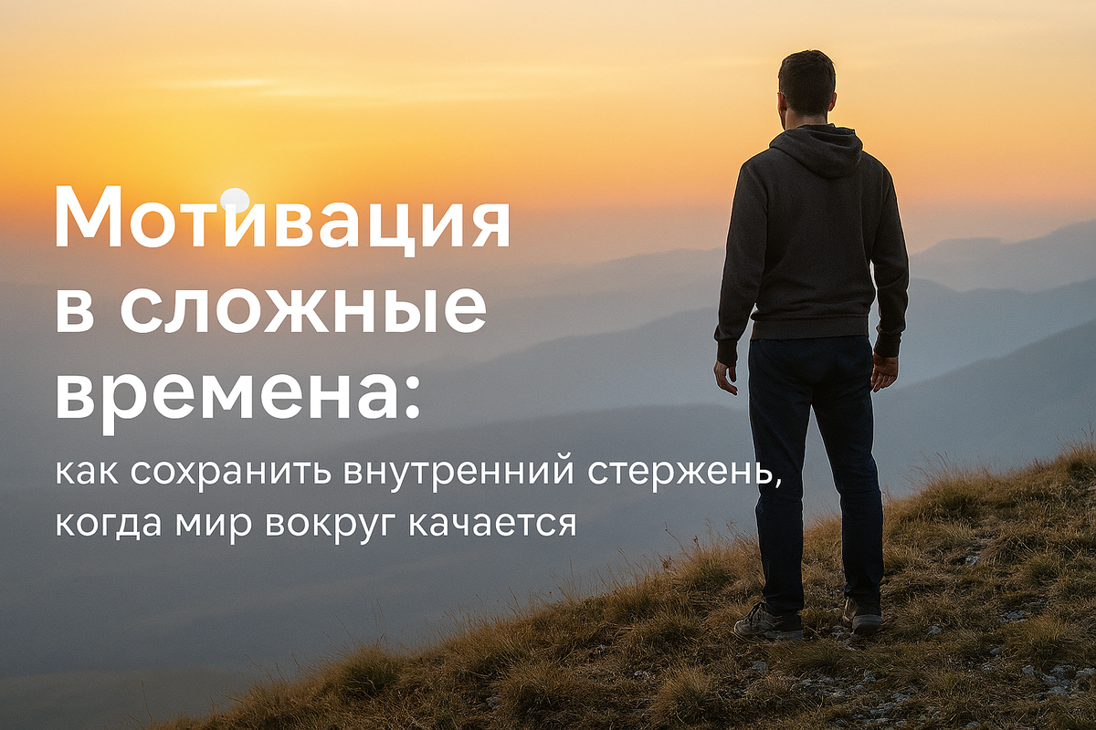 Мотивация в сложные времена: как сохранить внутренний стержень, когда мир вокруг качается