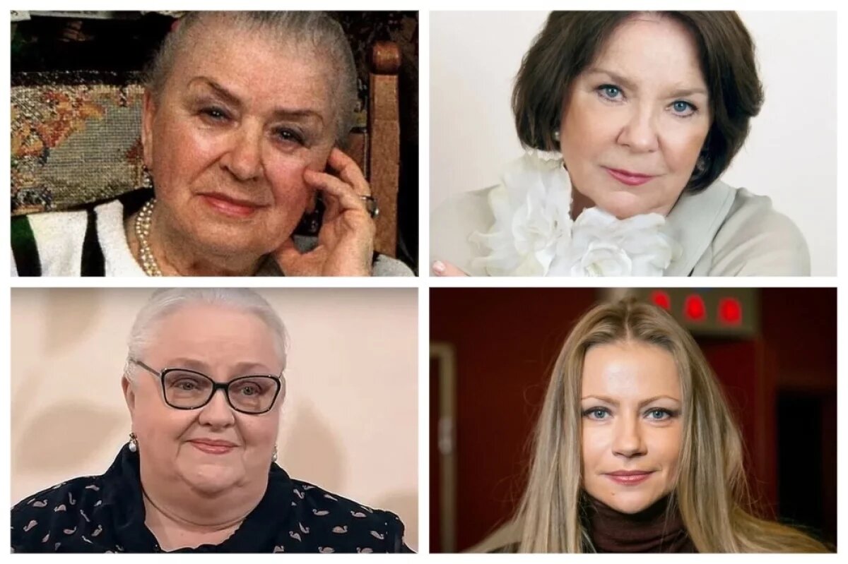    Мария Миронова, Лариса Голубкина, Екатерина Градова, Мария Миронова.