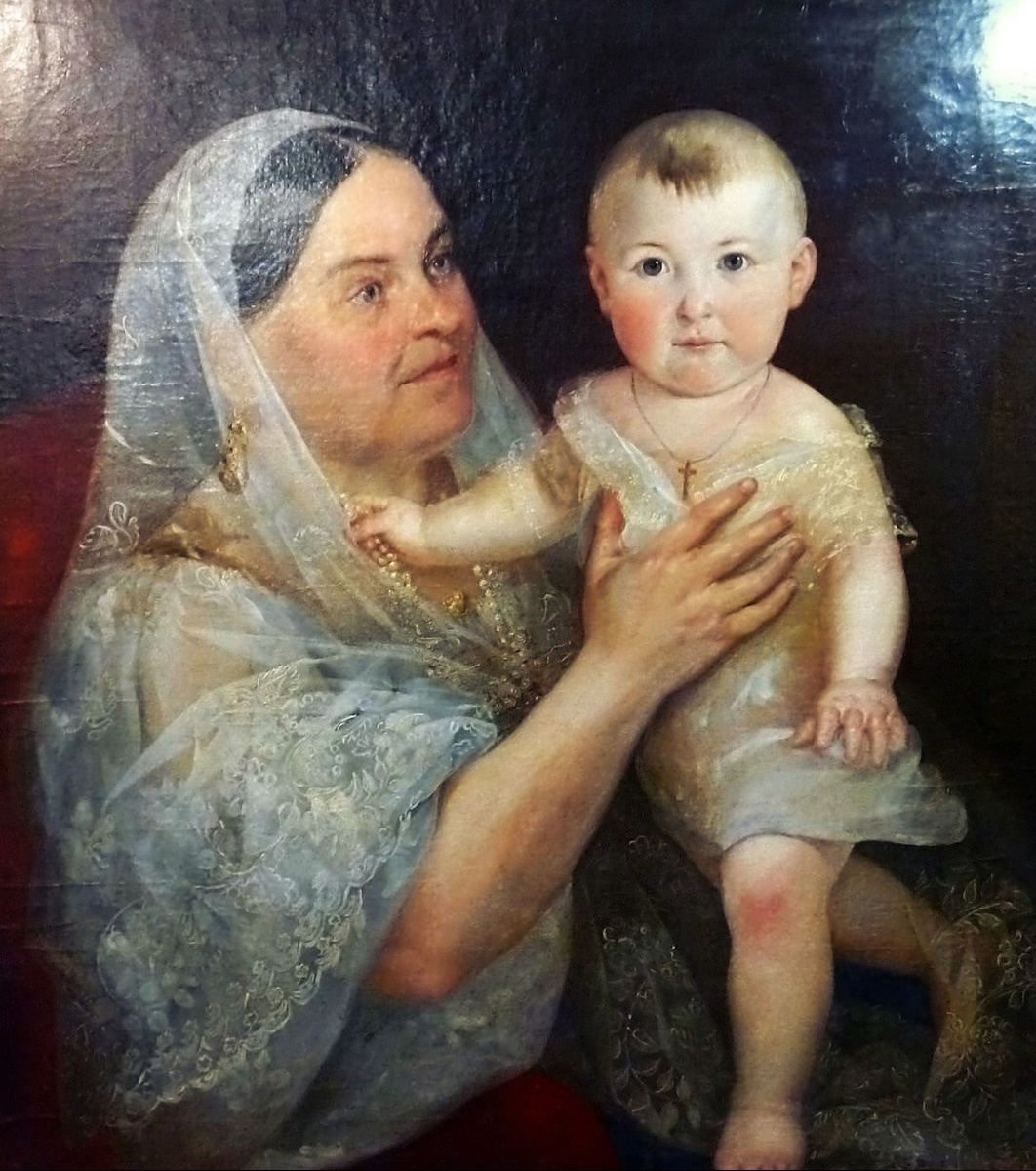 Портрет Дарьи Пожарской, находится в музее А.С. Пушкина в Торжке