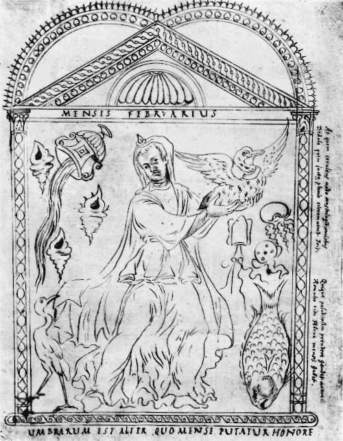 MENSIS FEBRVARIVS, habet dies XXVIII. The Chronography of 354 AD. Part 6: the calendar of Philocalus.  Inscriptiones Latinae Antiquissimae, Berlin (1893) pp.256-278. 