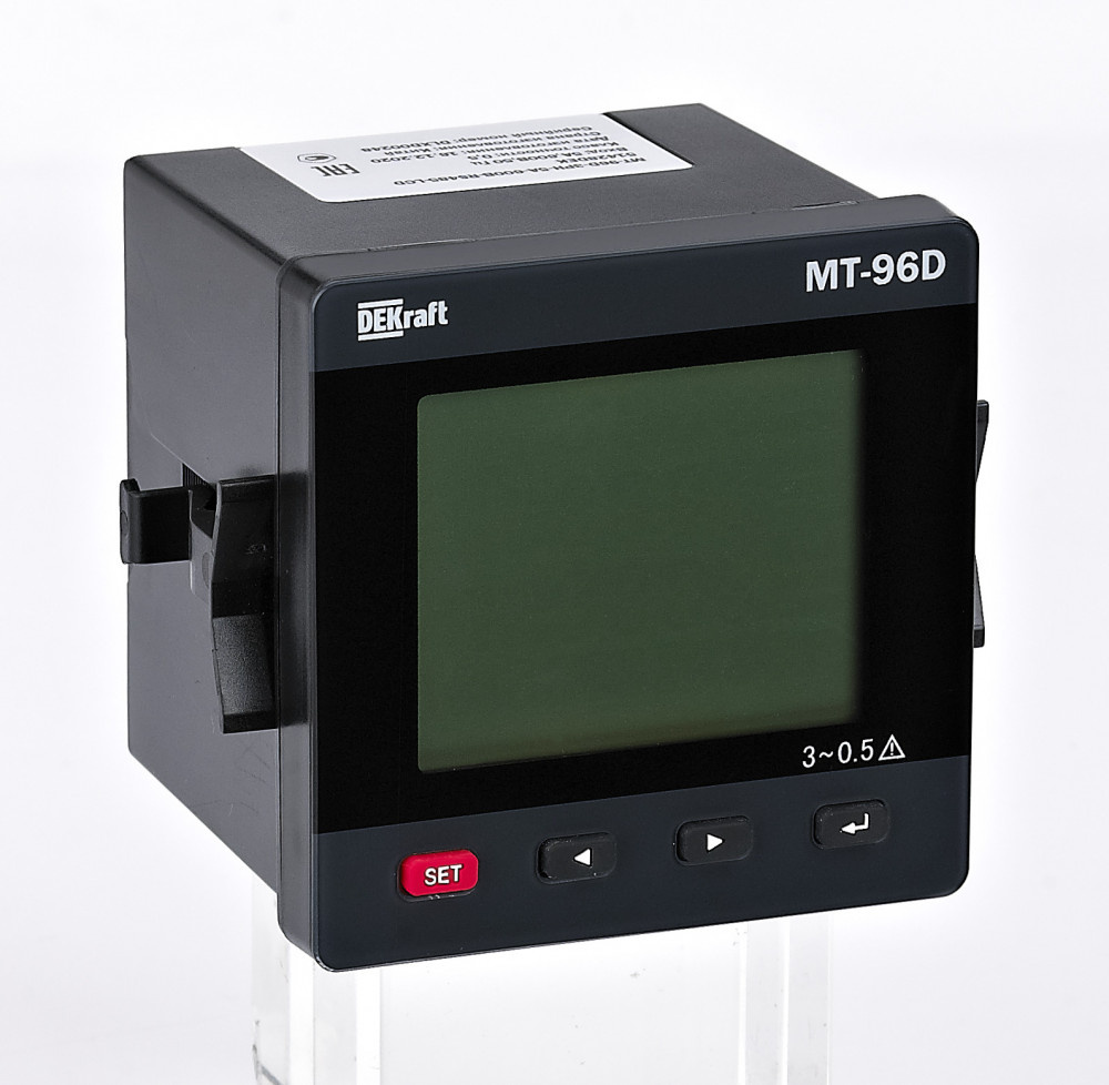 Трехфазные мультиметры Dekraft МТ-96D THD