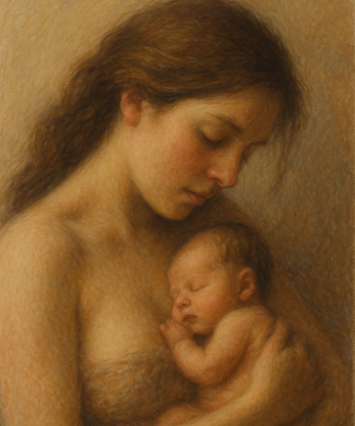 Мягкие медленные поглаживания активируют C-волокна особенно сильно. В этот момент ритмы мозга ребёнка начинают синхронизироваться с ритмами матери, формируя первые шаги к чувству безопасности.