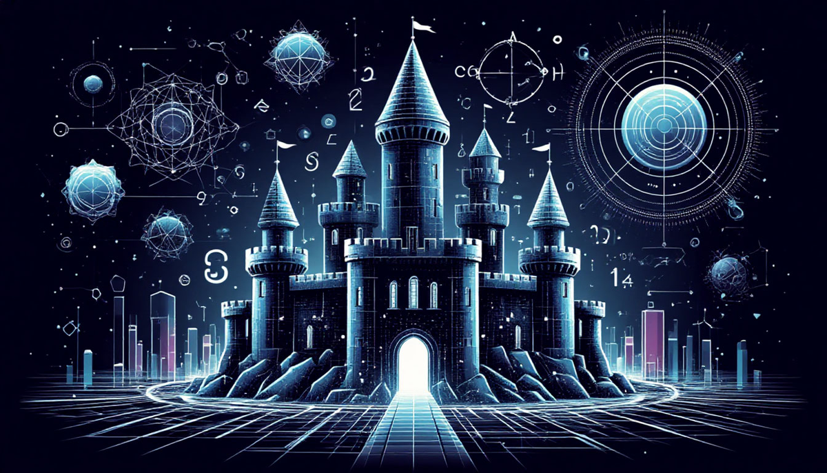 Иллюстрация цифрового замка