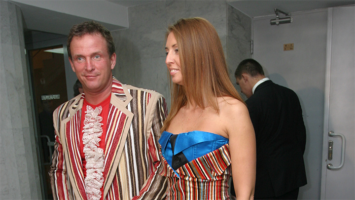    Виктор Рыбин и его жена Наталья Сенчукова. Фото: Nadezhda Lebedeva/Russian Look/Global Look Press