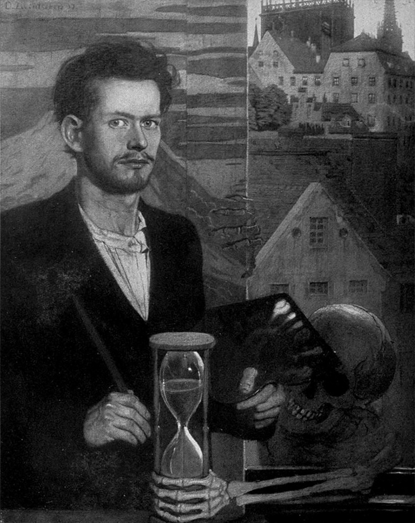 Автопортрет со смертью