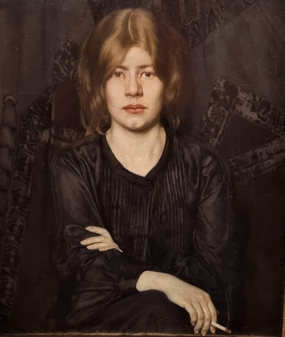 Портрет дамы с сигаретой (1904)