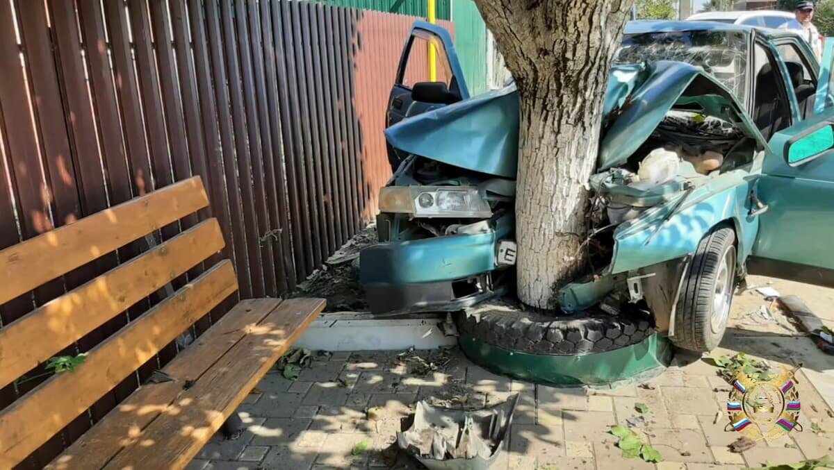    Скриншот видео t.me/gibdd123region