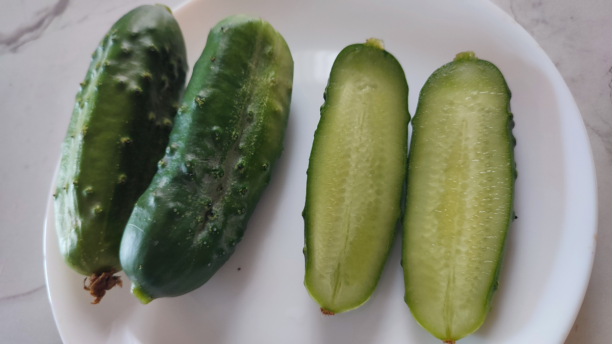 Половину съела