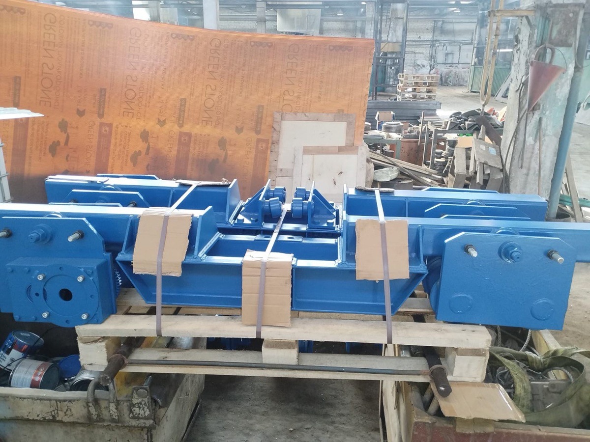 Концевые балки к подвесному крану