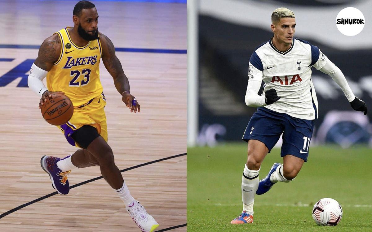 Nike LeBron 17 PE разных расцветок (Леброн Джеймс) и F50 Adizero Leather вместе с Adidas Copa 19.1 (Эрик Ламела)