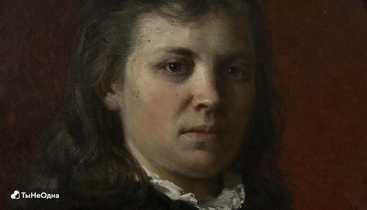 «Женский портрет», Щербатов М. Л., 1883. Уст изображена Варвара Кашеварова-Руднева