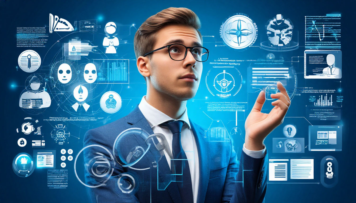 Человек обдумывает полученную информацию