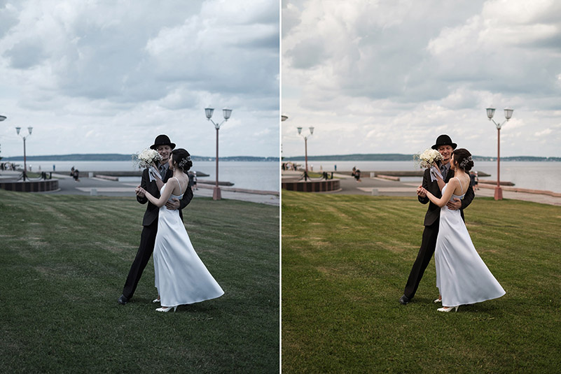 Вот что некорректный баланс белого может сделать с фотографией: варианты справа и слева отличаются только ББ / Иллюстрация: Алиса Смирнова