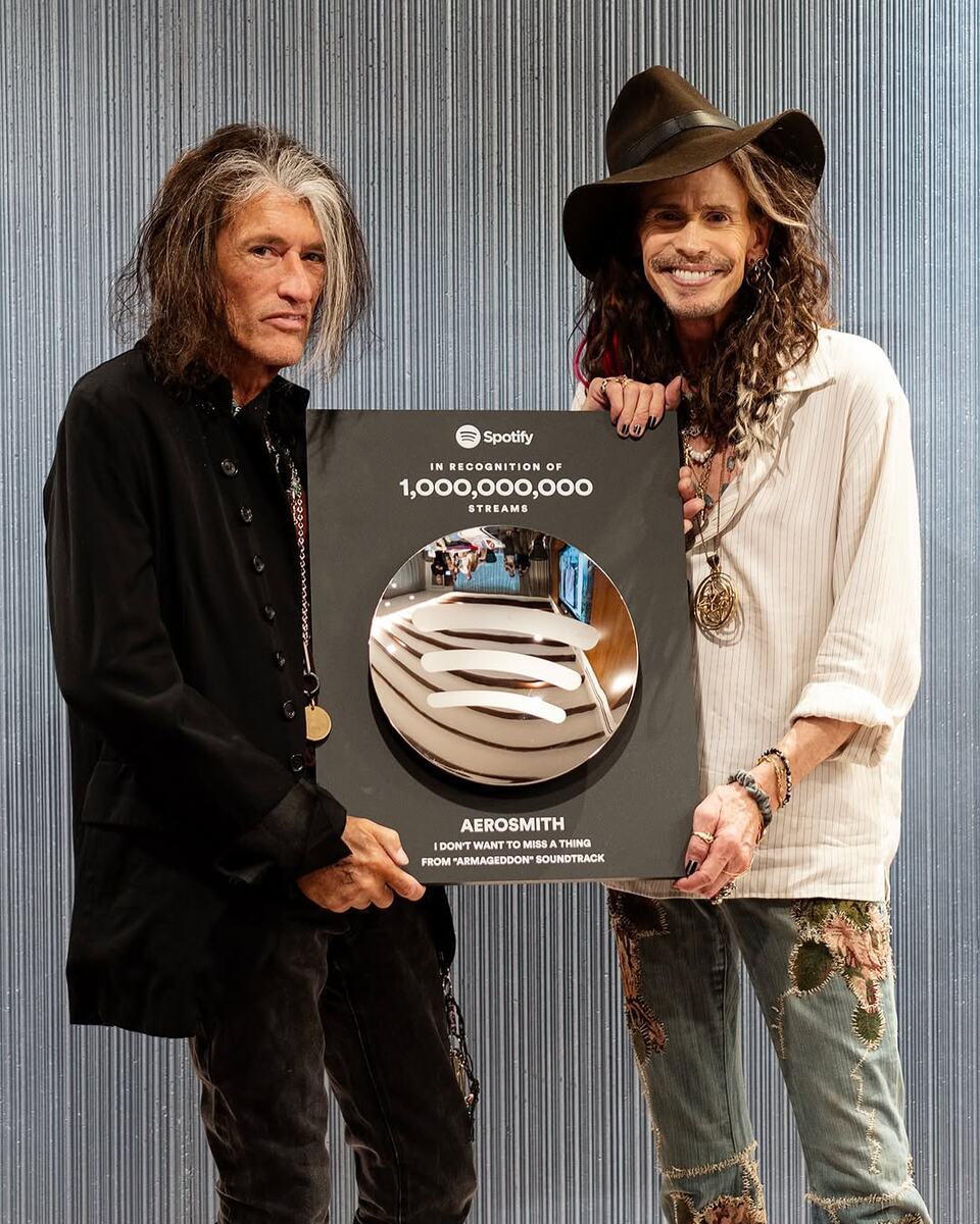 Джо Перри и Стивен Тайлер