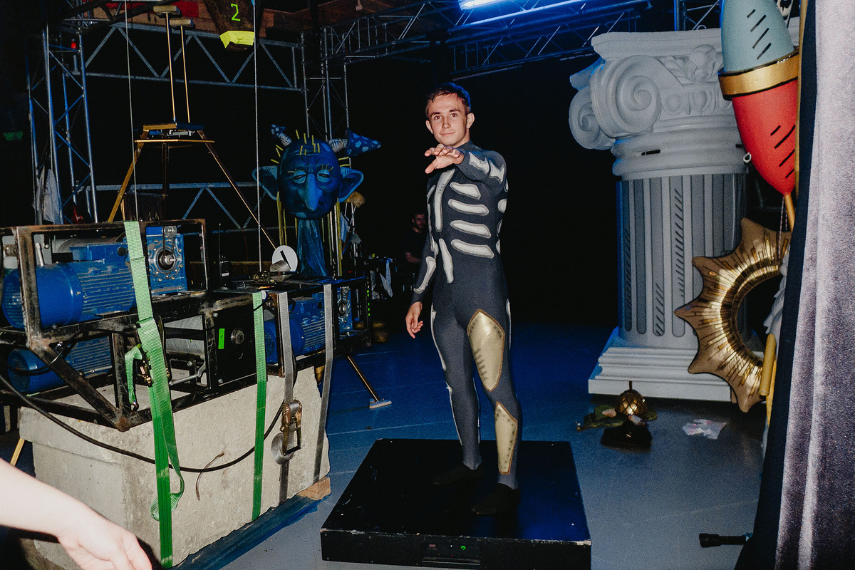    Закулисье шоу «Сны Пушкина»