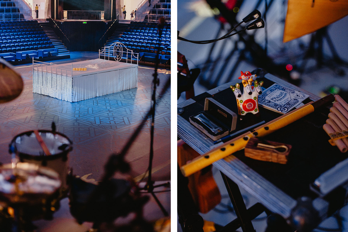    Арена цирка перед шоу