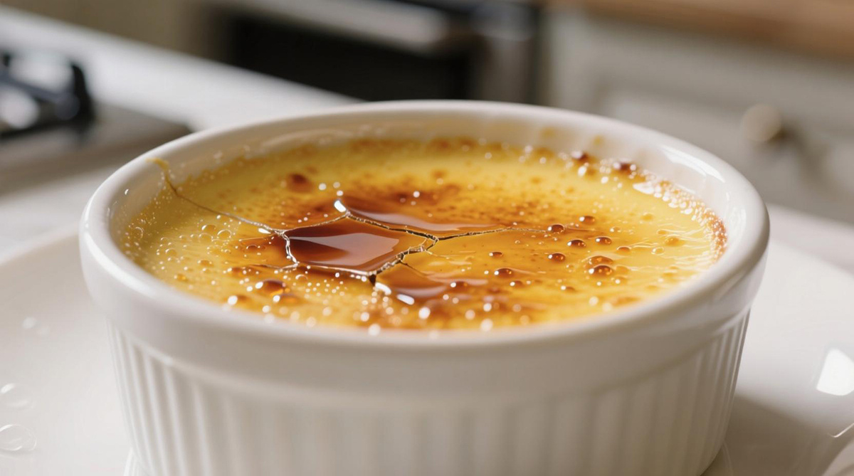 Крем-брюле с карамельным кремом