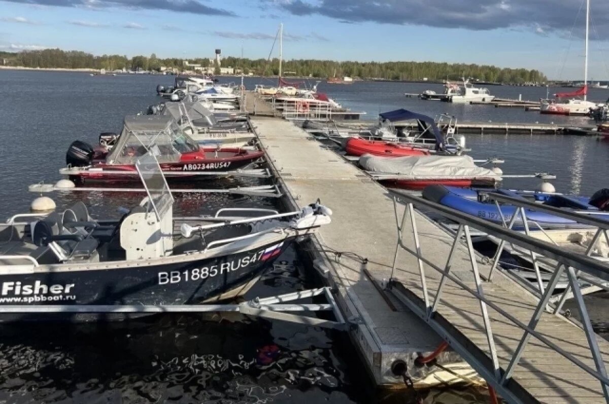   Стоянки маломерных судов в Ленобласти работали с грубыми нарушениями