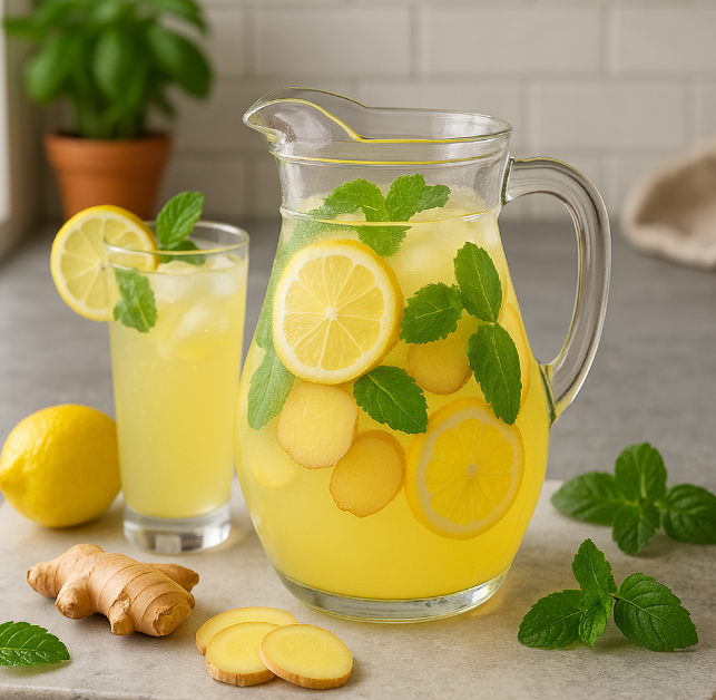 Имбирный лимонад — освежающий домашний напиток рецепты от Дарики
