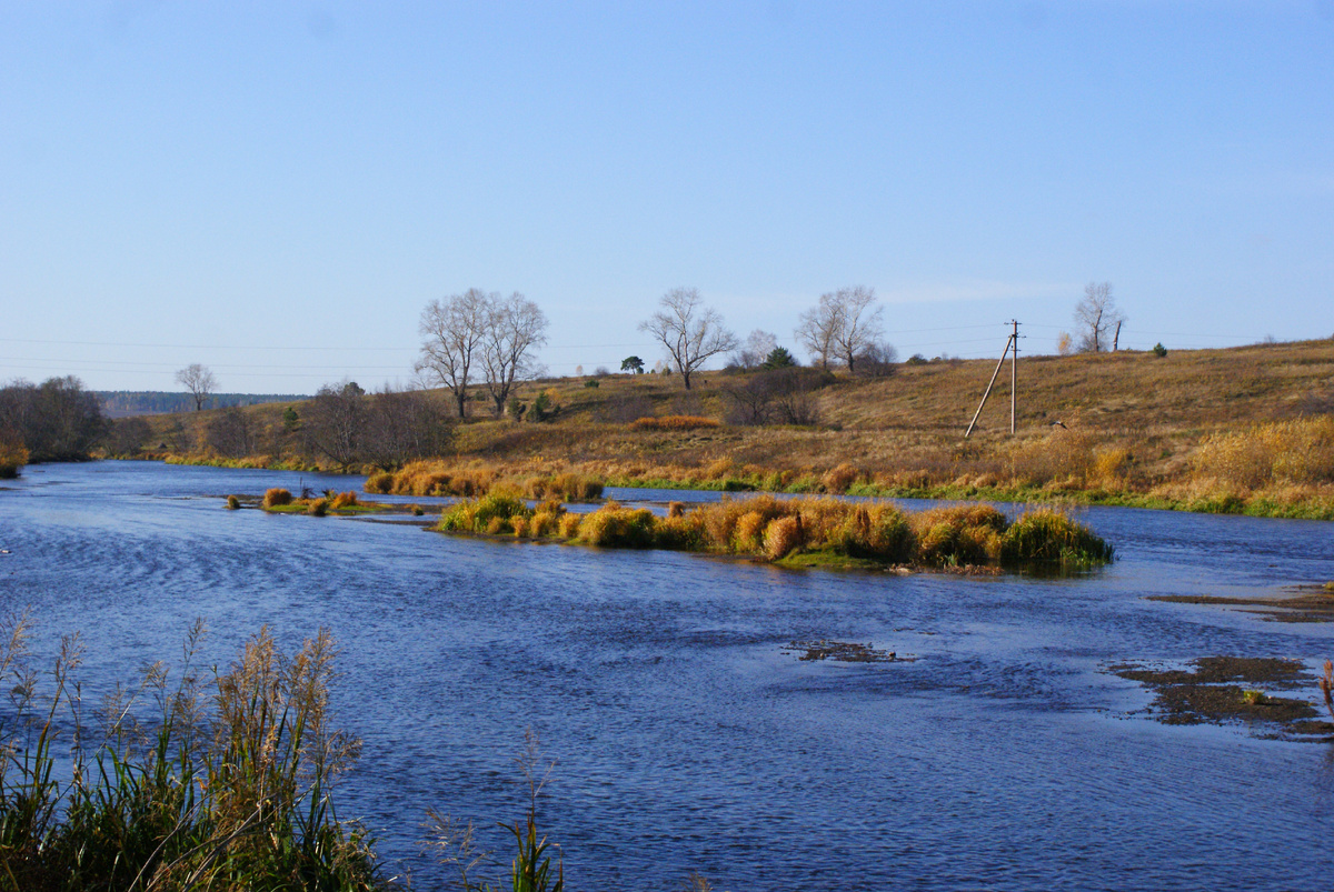 Калмацкий брод на реке Реж.