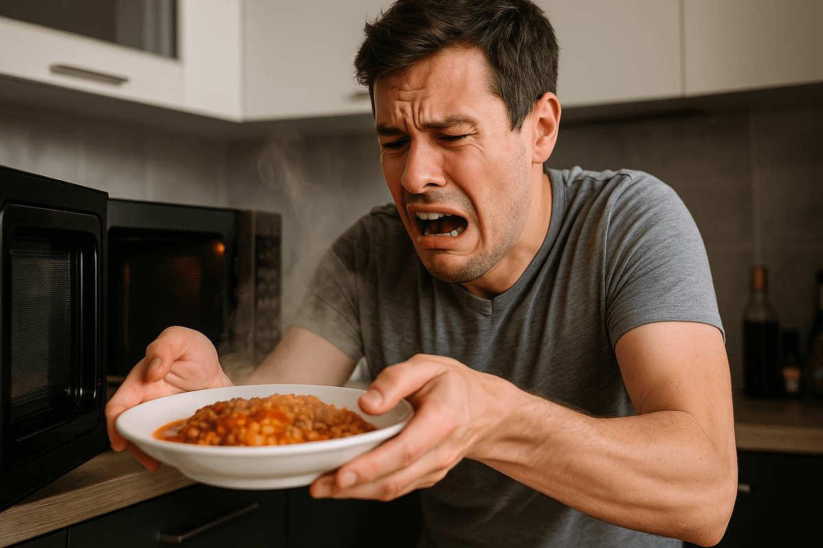    Эффект раскалённой тарелки с еле теплой едой внутри знаком всем, но не все знают, в чём причина.