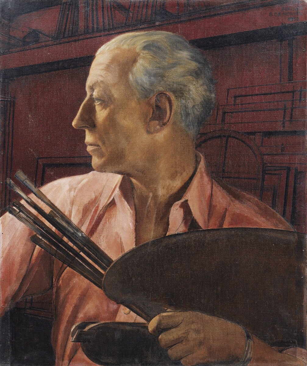 Бернар Буте де Монвель, «Автопортрет с палитрой» (1932)