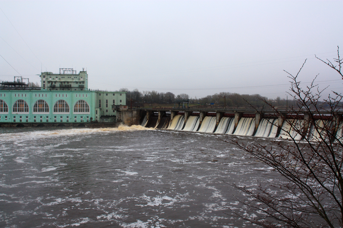 Волховская ГЭС. 