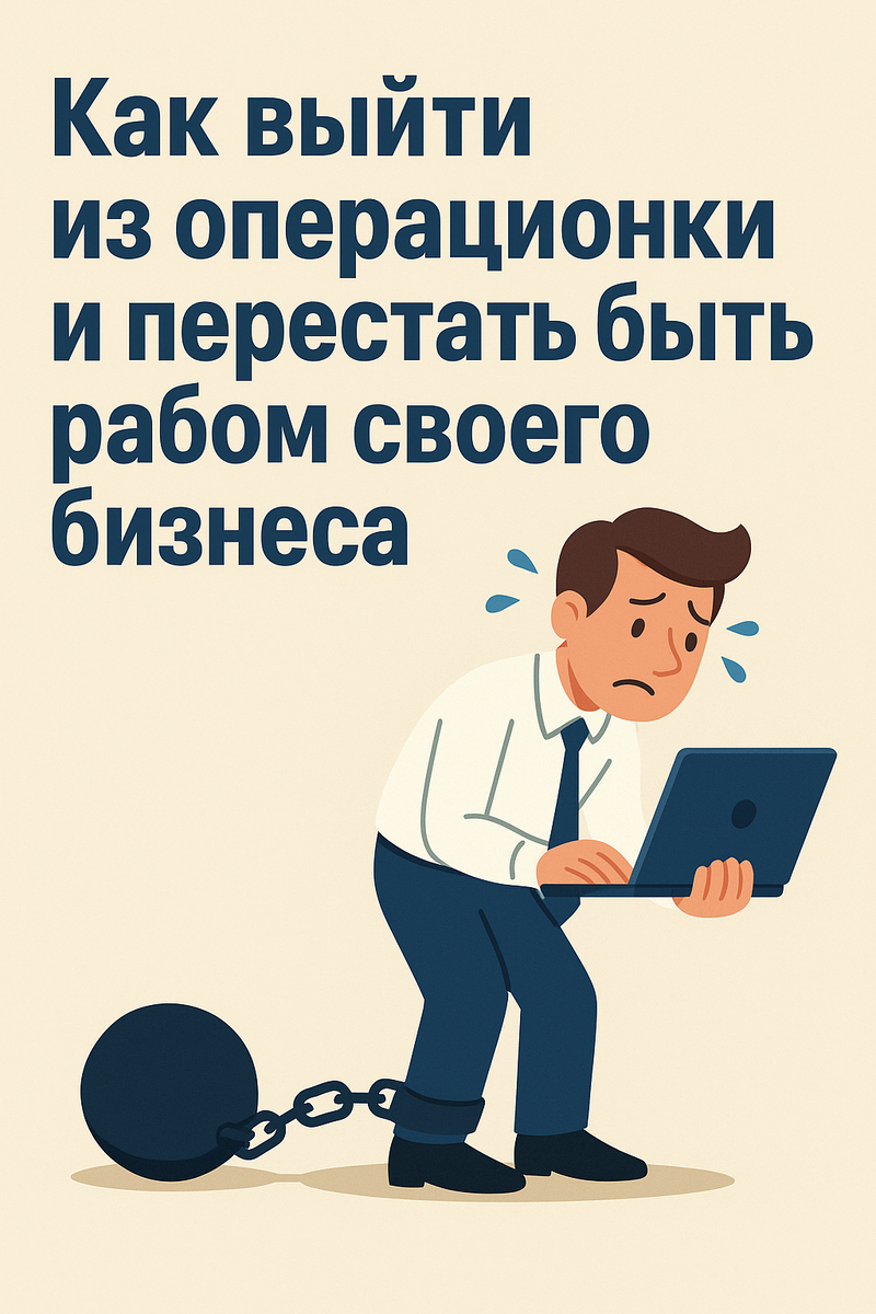 как перестать быть рабом собственного бизнеса