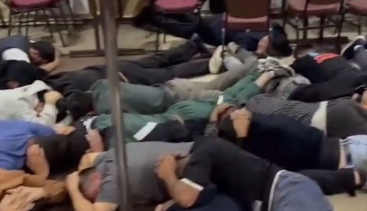 Скриншот видео ГУ МВД по Челябинской области. 