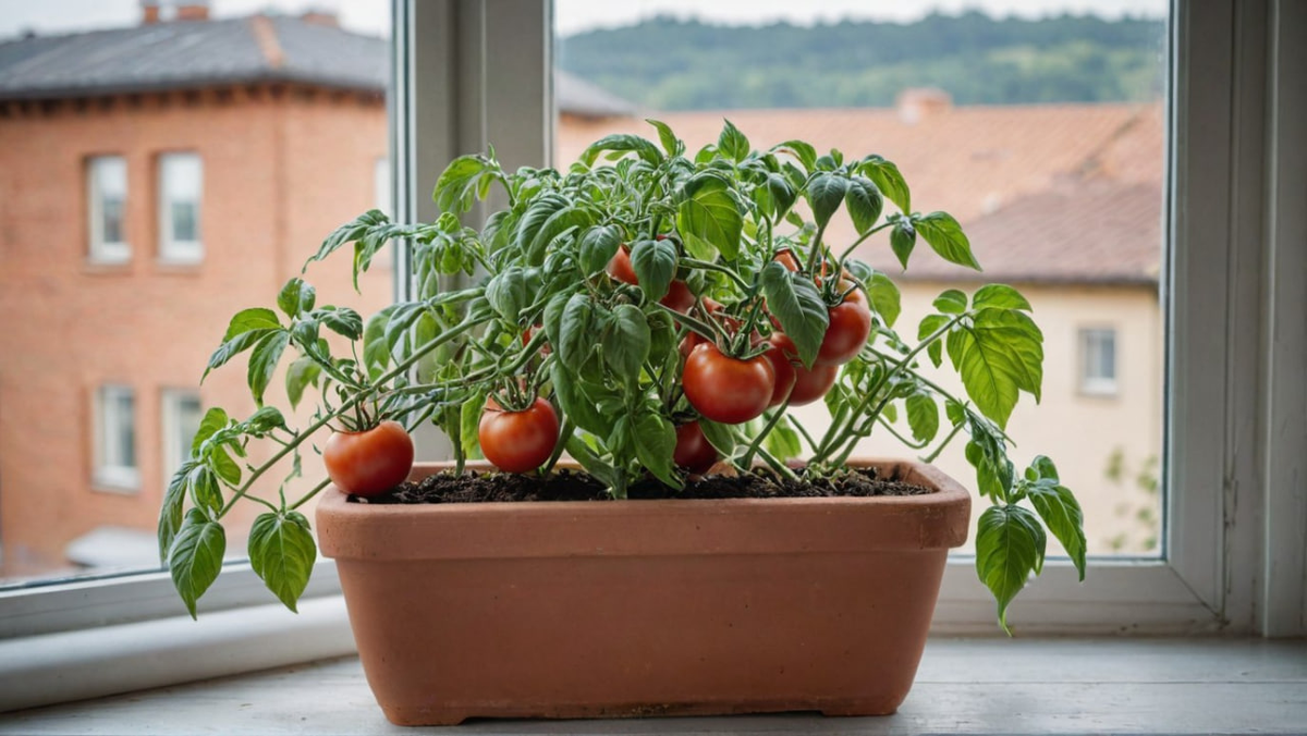 Не нужно ждать дачного сезона! Свежие, хрустящие помидоры можно выращивать круглый год прямо в городской квартире. 