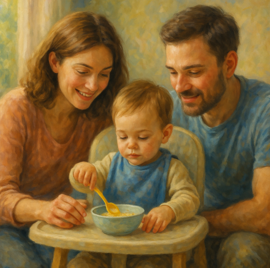 Первые навыки самообслуживания