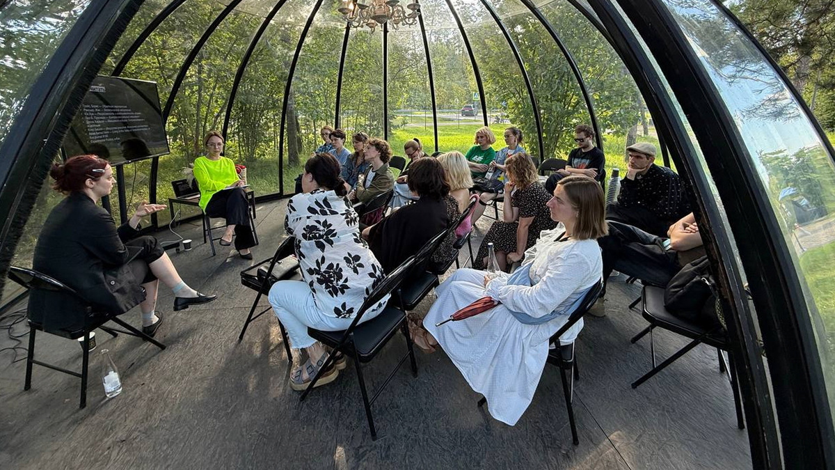 В парке Малевич. Источник: https://clck.ru/3NnTLi