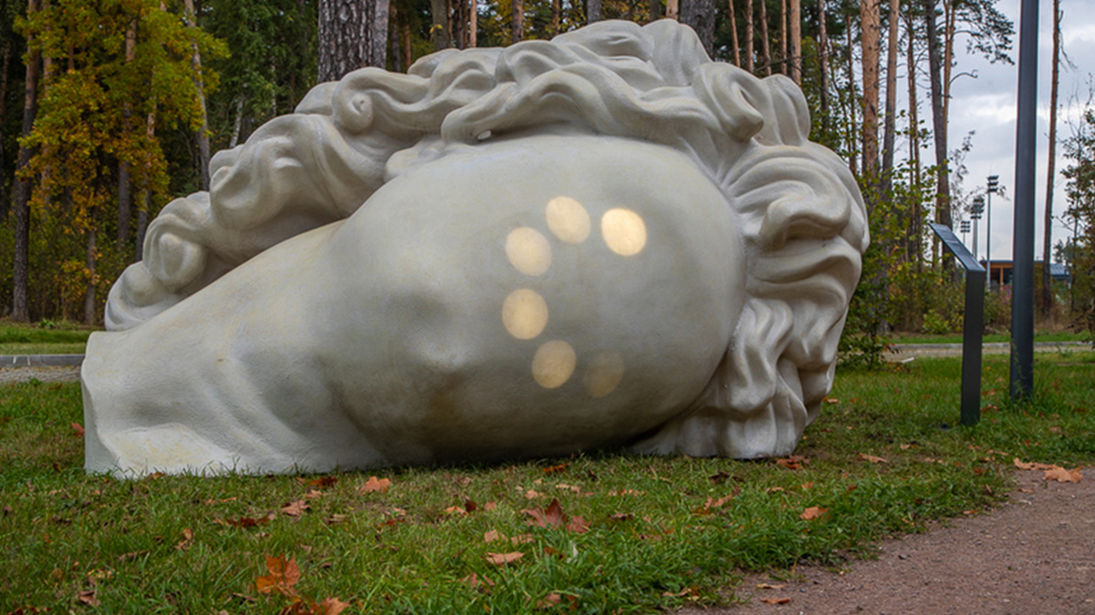 Аристарх Чернышев - "Античная голова". Источник: https://clck.ru/3NnTX4