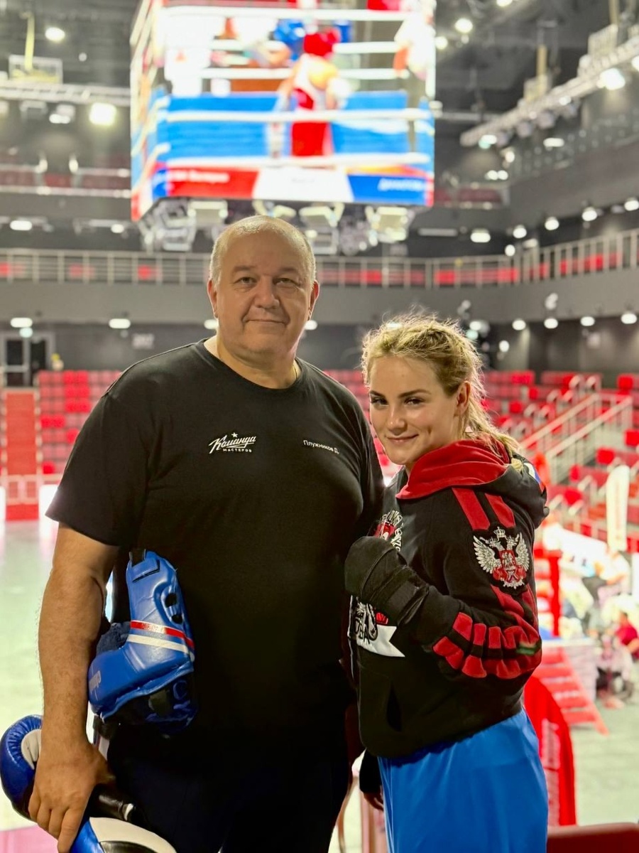 Дмитрий Плужников и чемпонка Москвы Дарья Куценко
