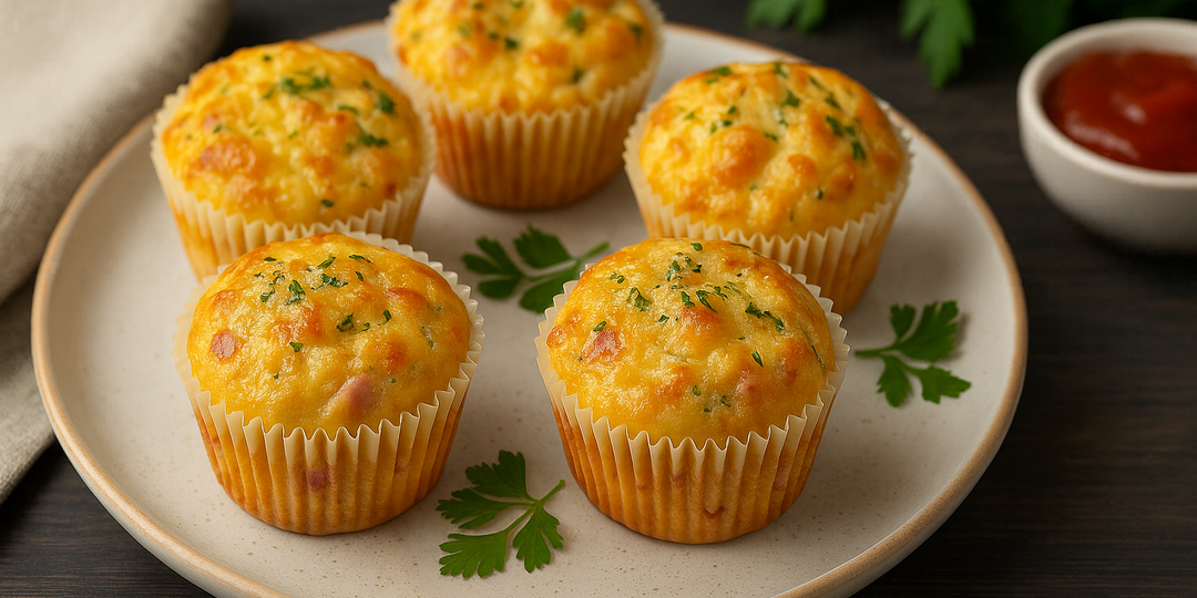 Маффины с ветчиной и сыром: сытный завтрак или перекус