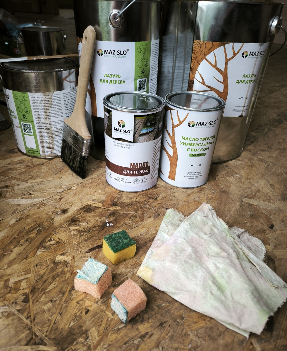 Масло для дерева для наружных и внутренних работ