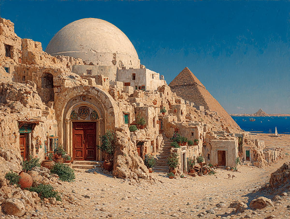 Строительство домов в Дрвнем Египте